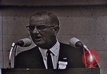 Immagine di Il presidente Lyndon B Johnson United States USA, 1964, secondo 3 filmato di repertorio 65675044256