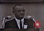 Immagine di Il presidente Lyndon B Johnson United States USA, 1964, secondo 10 filmato di repertorio 65675044256