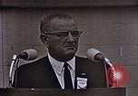 Immagine di Il presidente Lyndon B Johnson United States USA, 1964, secondo 11 filmato di repertorio 65675044256