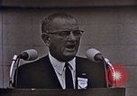 Immagine di Il presidente Lyndon B Johnson United States USA, 1964, secondo 15 filmato di repertorio 65675044256
