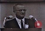 Immagine di Il presidente Lyndon B Johnson United States USA, 1964, secondo 28 filmato di repertorio 65675044256