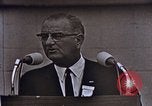 Immagine di Il presidente Lyndon B Johnson United States USA, 1964, secondo 41 filmato di repertorio 65675044256