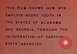 Immagine di National Youth Administration United States USA, 1940, secondo 12 filmato di repertorio 65675044261