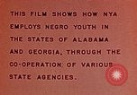 Immagine di National Youth Administration United States USA, 1940, secondo 14 filmato di repertorio 65675044261