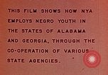 Immagine di National Youth Administration United States USA, 1940, secondo 19 filmato di repertorio 65675044261