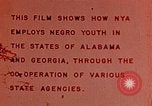Immagine di National Youth Administration United States USA, 1940, secondo 21 filmato di repertorio 65675044261