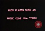 Immagine di National Youth Administration United States USA, 1940, secondo 35 filmato di repertorio 65675044261