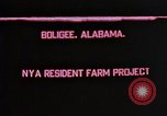Immagine di National Youth Administration Boligee Alabama USA, 1940, secondo 1 filmato di repertorio 65675044262
