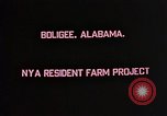 Immagine di National Youth Administration Boligee Alabama USA, 1940, secondo 3 filmato di repertorio 65675044262