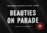 Immagine di Concorso di bellezza Long Beach California USA, 1960, secondo 1 filmato di repertorio 65675044280