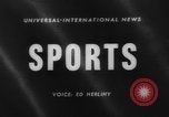 Image of Brazil Bangu versus Scotland New York City USA, 1960, second 1 stock footage video 65675044281
