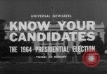 Image of Presidential campaign Washington DC USA, 1964, second 6 stock footage video 65675044283