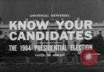 Image of Presidential campaign Washington DC USA, 1964, second 9 stock footage video 65675044283