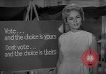 Image of Presidential election campaign United States USA, 1964, second 8 stock footage video 65675044284