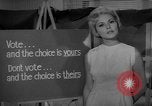 Image of Presidential election campaign United States USA, 1964, second 11 stock footage video 65675044284
