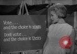 Image of Presidential election campaign United States USA, 1964, second 15 stock footage video 65675044284