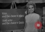 Image of Presidential election campaign United States USA, 1964, second 21 stock footage video 65675044284