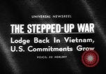 Image of Henry Cabot Lodge Saigon Vietnam, 1965, second 5 stock footage video 65675044285
