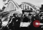 Image of British and French forces retreating under fire Belgium, 1940, second 22 stock footage video 65675044320