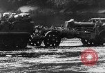 Image of British and French forces retreating under fire Belgium, 1940, second 46 stock footage video 65675044320