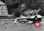 Image of British and French forces retreating under fire Belgium, 1940, second 55 stock footage video 65675044320