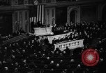 Image of Franklin D Roosevelt 1940 State of the Union speech Washington DC USA, 1940, second 32 stock footage video 65675044322