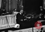 Image of Franklin D Roosevelt 1940 State of the Union speech Washington DC USA, 1940, second 39 stock footage video 65675044322