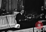 Image of Franklin D Roosevelt 1940 State of the Union speech Washington DC USA, 1940, second 45 stock footage video 65675044322