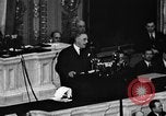 Image of Franklin D Roosevelt 1940 State of the Union speech Washington DC USA, 1940, second 56 stock footage video 65675044322