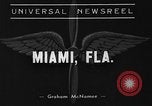 Image of miniature seaplane meet Miami Florida USA, 1940, second 6 stock footage video 65675044325