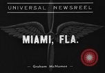 Image of miniature seaplane meet Miami Florida USA, 1940, second 7 stock footage video 65675044325