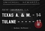 Standbild Sugar Bowl 1940 New Orleans Louisiana USA, 1940, aus Sekunde 1 historischem Filmmaterial Videoclip 65675044327
