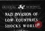 Image of Nazi Invasion Europe, 1940, second 1 stock footage video 65675044328