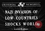 Image of Nazi Invasion Europe, 1940, second 7 stock footage video 65675044328