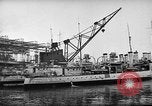 Image of shipbuilding by war production workers New York United States USA, 1940, second 5 stock footage video 65675044343
