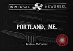 Standbild Sommer Sewall Portland Maine USA, 1940, aus Sekunde 1 historischem Filmmaterial Videoclip 65675044345