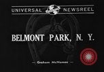 Standbild Vorort Handicap Belmont Park New York USA, 1940, aus Sekunde 7 historischem Filmmaterial Videoclip 65675044347