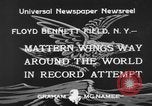 Image Jimmie Mattern New York United States USA, 1933, de la seconde 6 séquences d'archives historiques vidéo 65675044354
