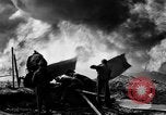 Image of blast in oil refinery Long Beach California USA, 1933, second 24 stock footage video 65675044362