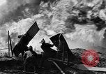 Image of blast in oil refinery Long Beach California USA, 1933, second 27 stock footage video 65675044362