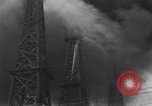 Image of blast in oil refinery Long Beach California USA, 1933, second 45 stock footage video 65675044362