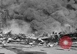 Image of blast in oil refinery Long Beach California USA, 1933, second 57 stock footage video 65675044362