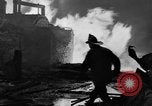 Image of blast in oil refinery Long Beach California USA, 1933, second 62 stock footage video 65675044362