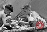 Standbild Pfadfinder von Amerika Camping North Kansas City Missouri USA, 1933, aus Sekunde 46 historischem Filmmaterial Videoclip 65675044363