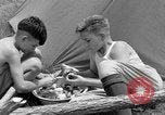 Standbild Pfadfinder von Amerika Camping North Kansas City Missouri USA, 1933, aus Sekunde 47 historischem Filmmaterial Videoclip 65675044363