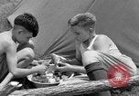 Standbild Pfadfinder von Amerika Camping North Kansas City Missouri USA, 1933, aus Sekunde 48 historischem Filmmaterial Videoclip 65675044363