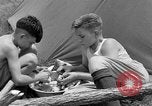 Standbild Pfadfinder von Amerika Camping North Kansas City Missouri USA, 1933, aus Sekunde 50 historischem Filmmaterial Videoclip 65675044363