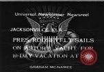 Standbild Franklin D Roosevelt Jacksonville Florida USA, 1934, aus Sekunde 1 historischem Filmmaterial Videoclip 65675044365