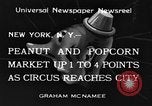 Standbild Circus in New York City New York City USA, 1934, aus Sekunde 1 historischem Filmmaterial Videoclip 65675044372