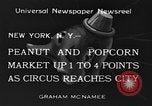 Standbild Circus in New York City New York City USA, 1934, aus Sekunde 7 historischem Filmmaterial Videoclip 65675044372